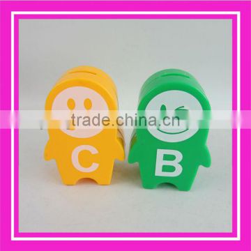 plastic children's coin bank
