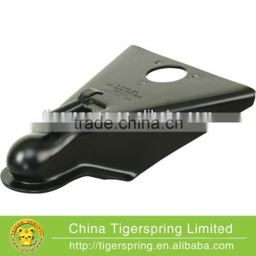 trailer coupler lock with chrome or powder coating