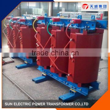 Best quality SG(B)10 H-class insulation three-phase dry-type transformer