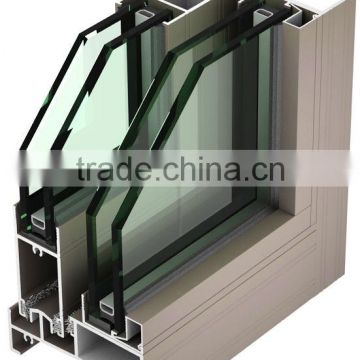 made in china ! aluminium extrusion profile for sliding window and door with different surface treatment