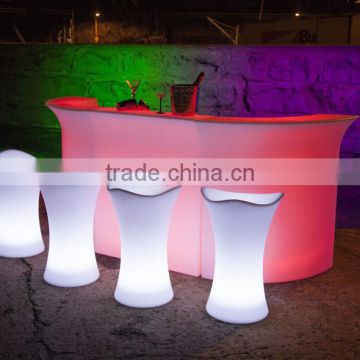 Battery Operated Colorful LED Night Club Furniture