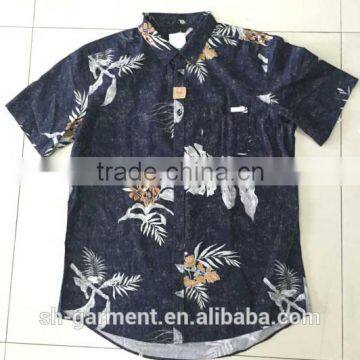 Men's printed Hawaiian shirt with fashion designs NO.1