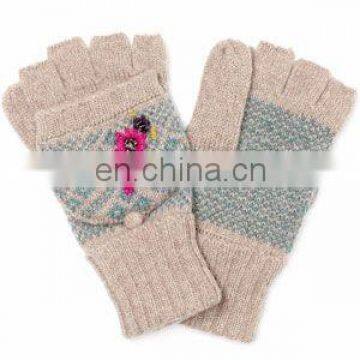 fashional pretty super soft cozy warm popular ladies knit mitten