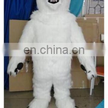 cheap price polar bear costumes,white adult polar bear costume