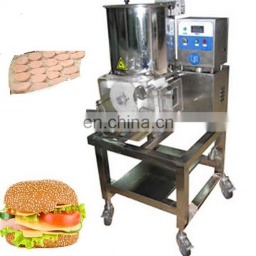 automatic stainless steel hamburger patty forming making prsee machine