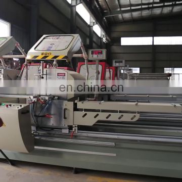 Double head mitre cutting saw machine for aluminum fabrication