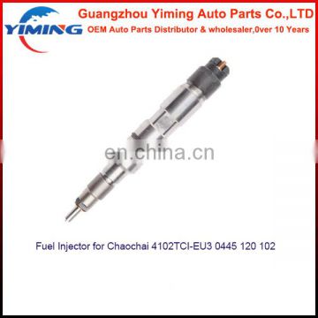 0445 120 102 4102TCI-EU3 fuel injector for Chaochai injector 0445120102