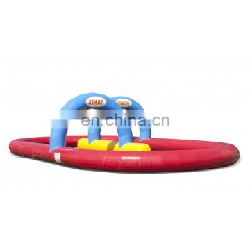 Hot Sale Inflatable Go Karts Race Track For Kids Adults