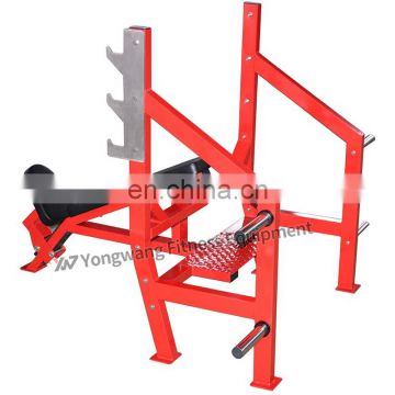 2019 Dezhou fitness commercial gym equipment YW-1611A incline bench wt. storage