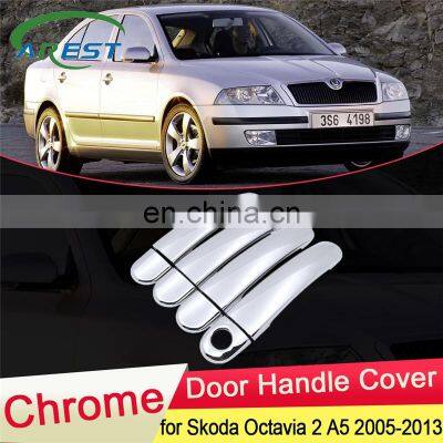 for Skoda Octavia 2 A5 MK2 1Z 2005 2006 2007 2008 2009 2010 2011 2012 2013  Chrome Door Handle Cover Trim Catch Car Accessories of External  accessories from China Suppliers - 167924331