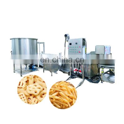 Potato Frying Machine Line French Fries Processing Line Production Line For French Fries