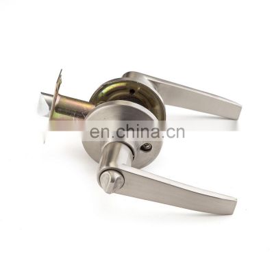 Entry convenient stainless steel stain handle door lever mortise lock
