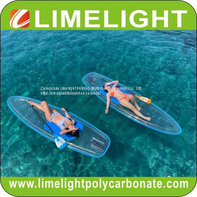 Clear SUP board, transparent SUP board, clear paddle board, transparent paddle board, glass bottom SUP board, clear bottom paddle board, crystal SUP board, clear board, transparent board, crystal board