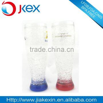 Frosty plastic mug cup with double wall scream ice mug and with cool plastic gel mug cup                        
                                                Quality Choice