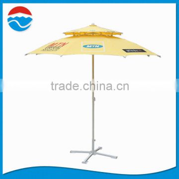 240CM*8K yellow color special design umbrella