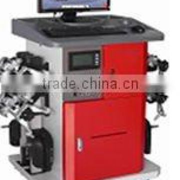 Automatic self-correction,self-diagnosis and self-repair wheel alignment,electronic wheel alignment