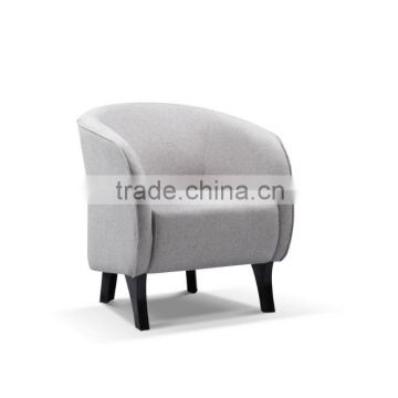 Wood leg fabric leisure furniture chair,modern home chair