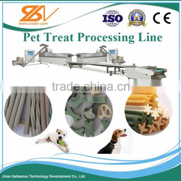 Automatic dog chews processing line