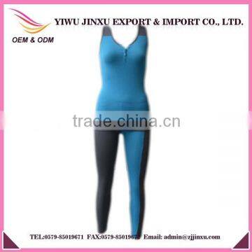 Yiwu Breathable Sportswear Wholesale Comfortable Gymwear Seamless Women Yoga Wear