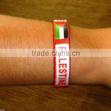 Free shipping Save Gaza ink filled wristbands ----- DH 16954