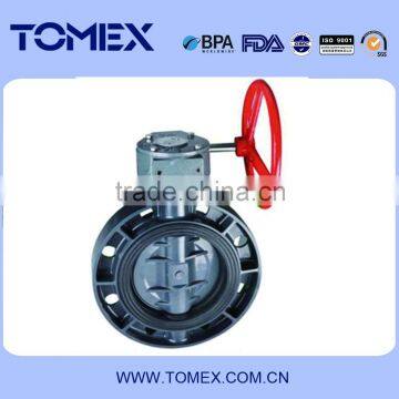 2015 all kinds of cheap and hot sell pvc butterfly valve made in China