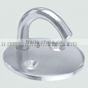 Stainless Steel Round Eye Pad With Hook