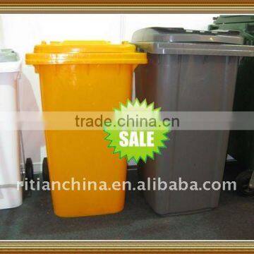 Outdoor dustbin/wastebin with wheels