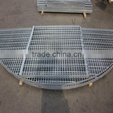 Steel floor gratings,round ditch cover