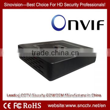 Best price real recording 1080P mini nvr p2p cloud Onvif HDMI output