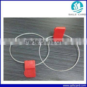 13.56mhz F08 chip passive Electronic seal label RFID sealing tag