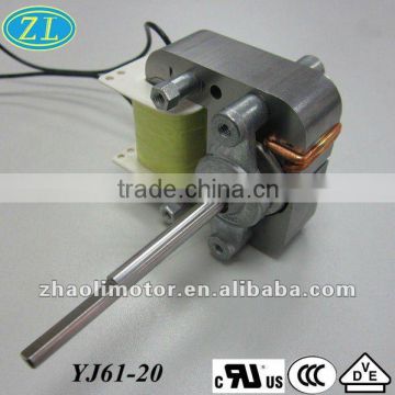 AC Blower motor Shaded Pole Motor YJ61-20: high rpm electrical motor for air conditioner, oven fan, fireplace, fan heater