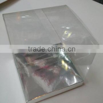 10*10cm pvc box ,clear box ,single cupcake box with insert