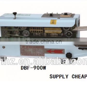 Hongzhan CBS/DBF series horizontal type continuous bag sealing machine with band