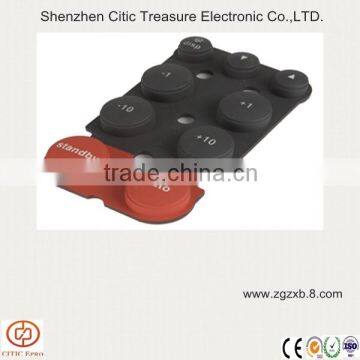 customized rubber keypad/silicone rubber keypad cover