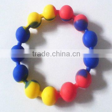 Top quality hot sale christmas gifts silicone bracelets