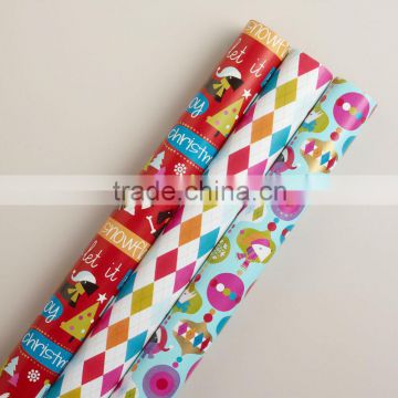 customized various designs wrapping paper&gift wrapping paper&christmas wrapping paper