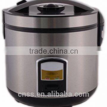 The newest style stainless steel cookware rice cooker