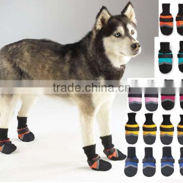 2014 Professional comfortable slip-resistant cut-resistant outdoor pet shoe socks for dogs cats