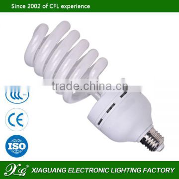 Hot sale e27 energy saving lamp half spiral lamp bulb