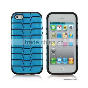New blue mobile phone case for iphone 5 accessory