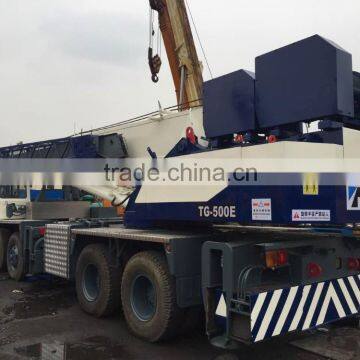 Tadano truck crane 50 ton for sale, TG500E, tadano 50ton used truck crane