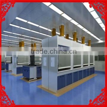 chemical resistance science school laboratory steel chemical fume extraction hood with centrifugal fan