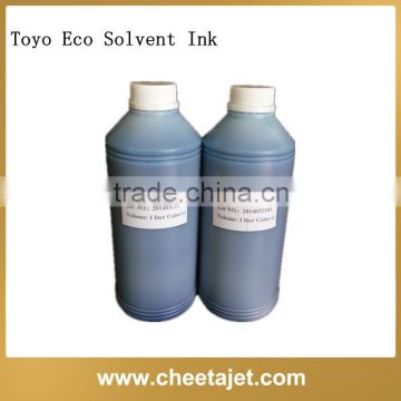 Good liquidity bright color eco solvent ink for dx5