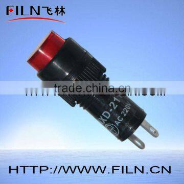 NDX-11R 10mm diameter led signal tower light 220V red color FL8-01