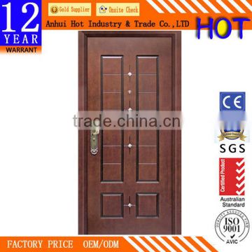 OEM Available Interior Security Door Steel Door China Cheap Price Steel Metal Iron Door