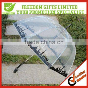 Hot Selling Fashion Transparent Dome Umbrella