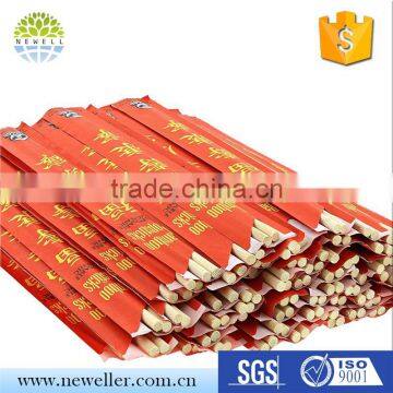 OEM Exporting chopsticks with opp packing for hotel