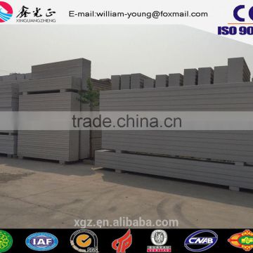China supplier on building materials B05 AAC/ALC wall and roof panel