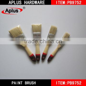 Wholesale plastic handle paint brush 100 pure boiled bristle brushes