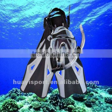 OEM Newest Diving Set Wholesale Snorkel set Plus Adjustable Flipper for sale